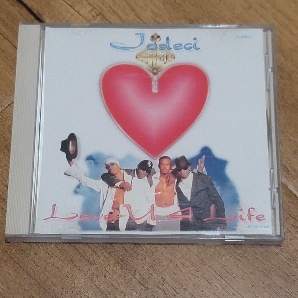 Vtg 1995 Jodeci LOVE U 4 LIFE CD Single